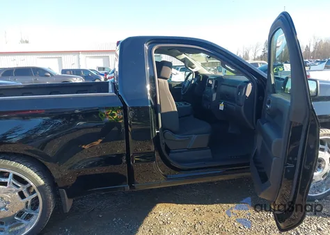 2025 Chevrolet Silverado 1500 2Wd Standard Bed Wt from USA, damaged, VIN 3GCNAAEK5SG130549